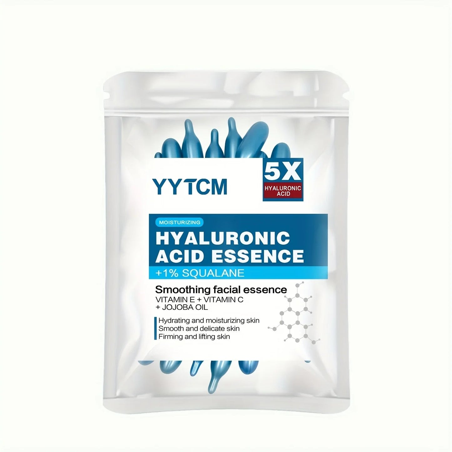 Hyaluronic & Squalene Hydrating Serum Capsules 30Pcs