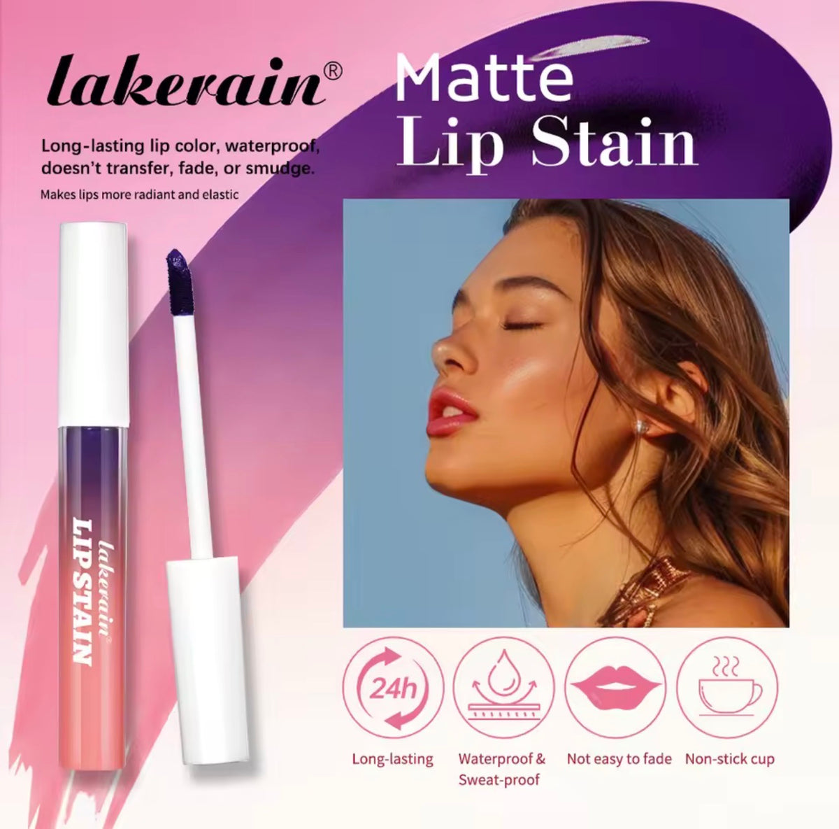 Peel Off Lip Stain Tint - Buy 1 Get 2 Free