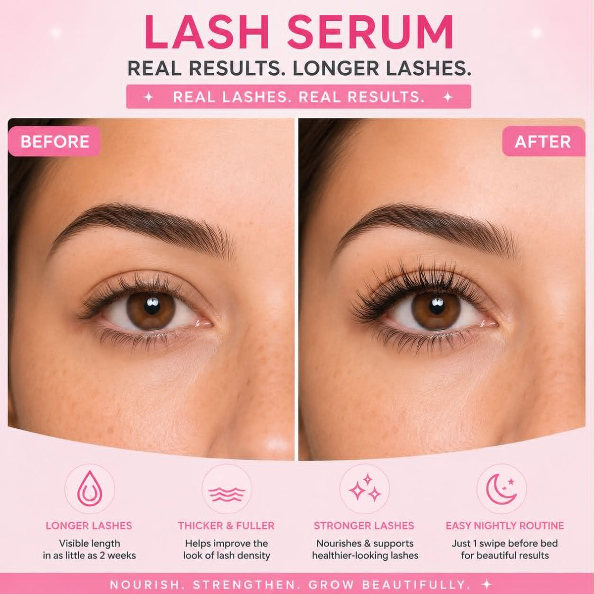 FREE Eyelash & Brow Growth Serum
