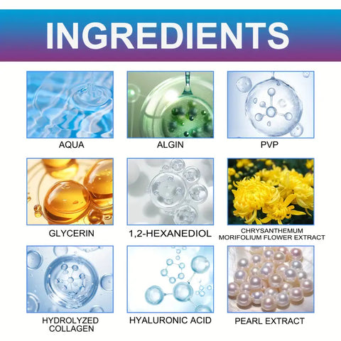 Hyaluronic & Collagen Acid Eye Masks