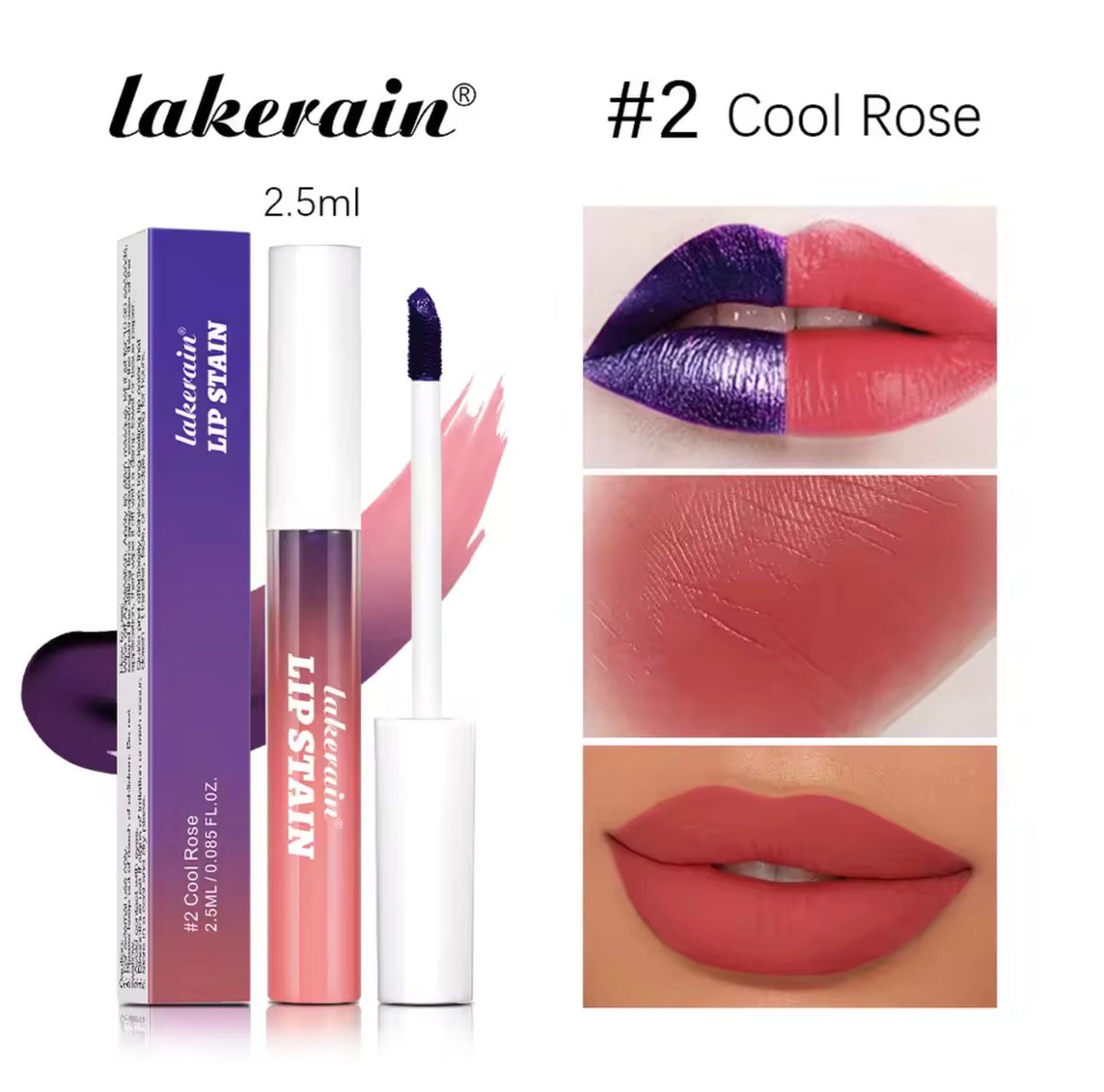 Peel Off Lip Stain Tint - Buy 1 Get 2 Free