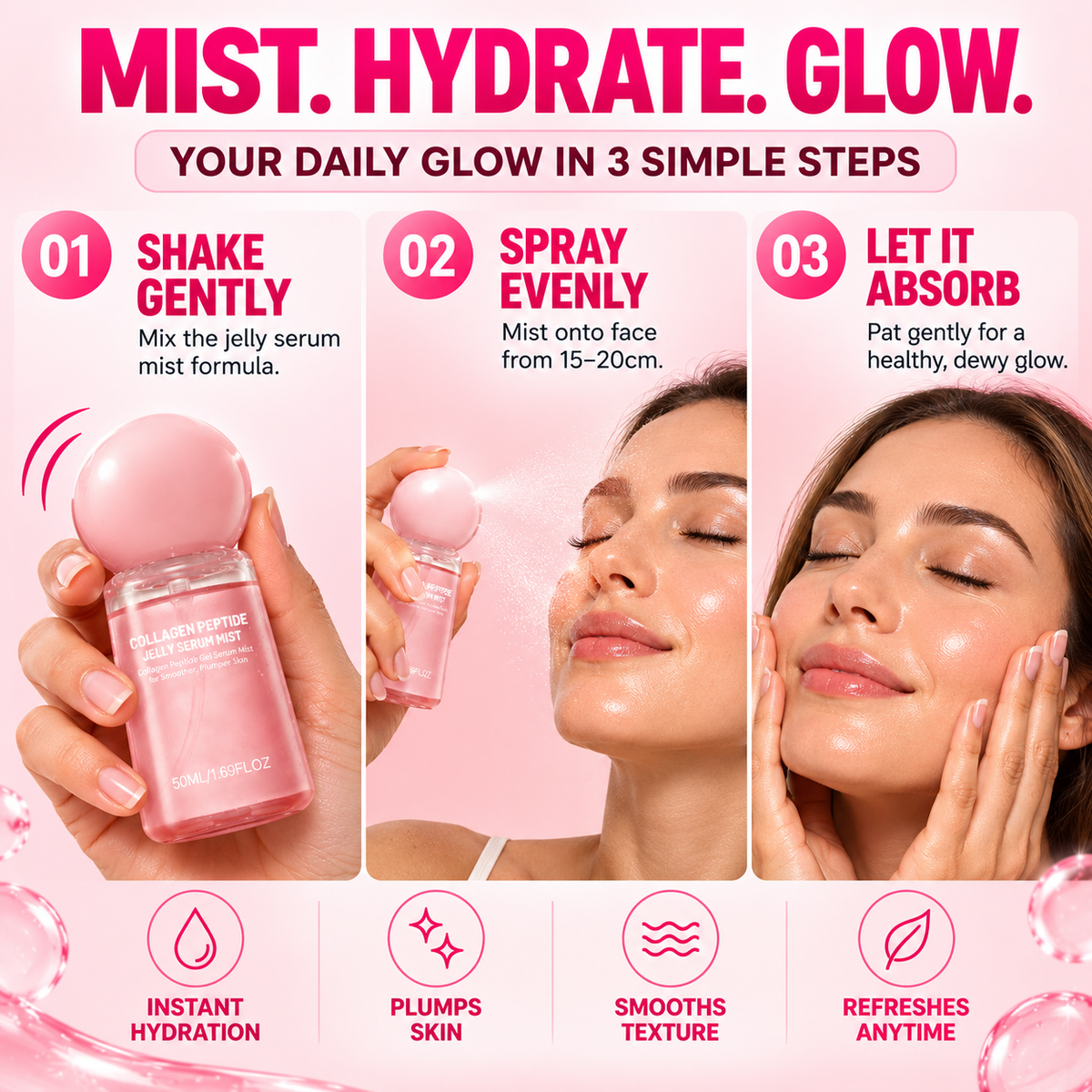 Collagen Peptide Jelly Serum Mist