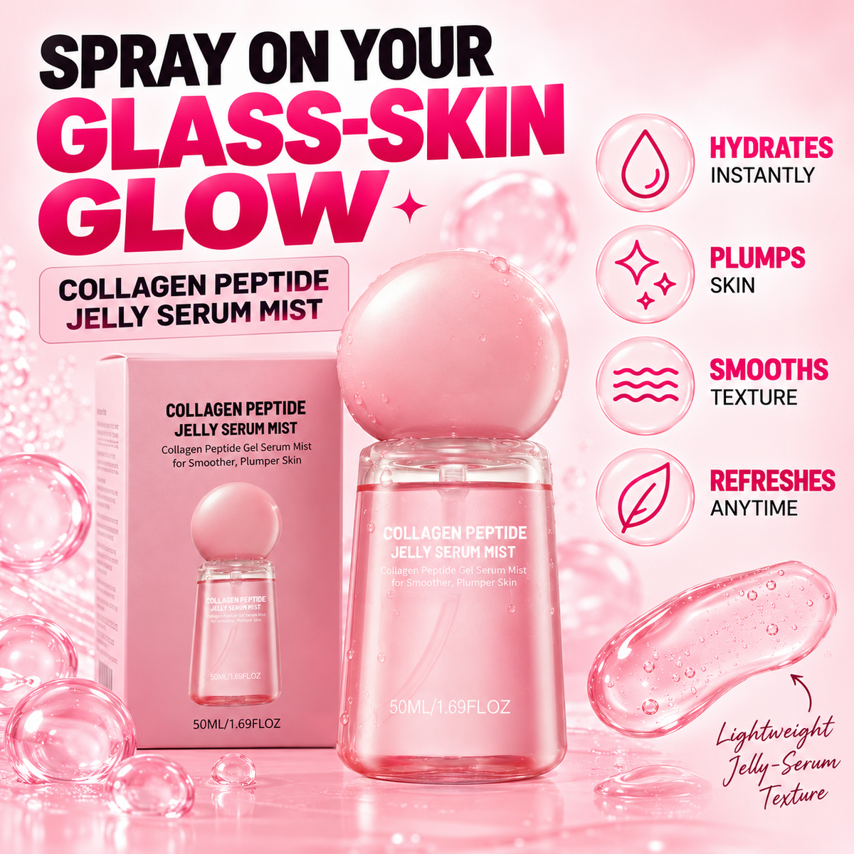 Collagen Peptide Jelly Serum Mist