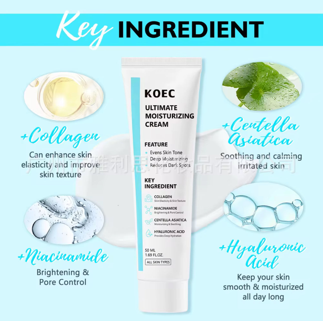 Collagen Hyaluronic Acid Ultimate Moisturising Cream