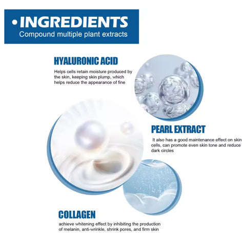 Hyaluronic & Collagen Acid Eye Masks