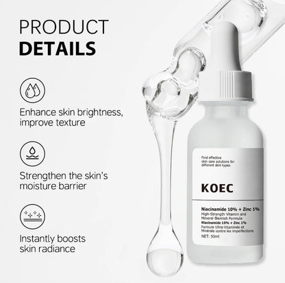 10% Niacinamide + 1% Zinc Serum