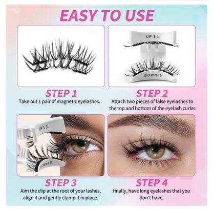 Glow SkinCo™ Magnetic Lashes With Applicator