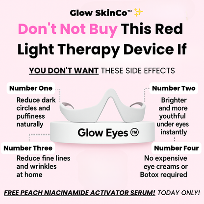 GlowEyes™ - Under-Eye Red Light Therapy