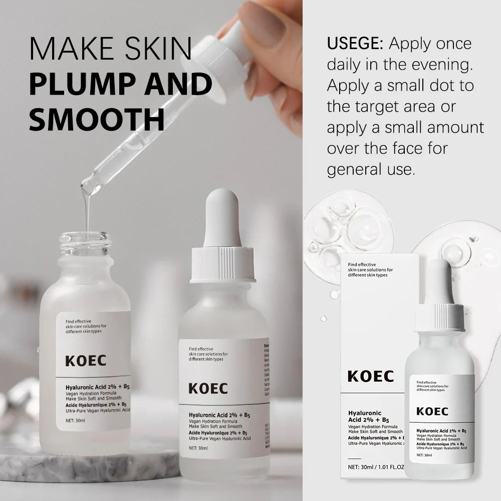 2% Hyaluronic Acid + B5 Serum