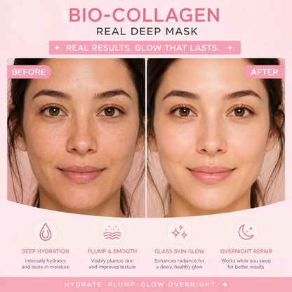 Bio Collagen Viral Face Mask 4Pcs