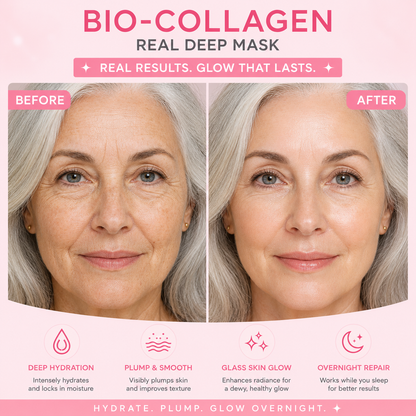 Bio Collagen Viral Face Mask 4Pcs