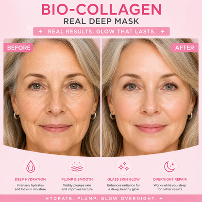 Bio Collagen Viral Face Mask 4Pcs