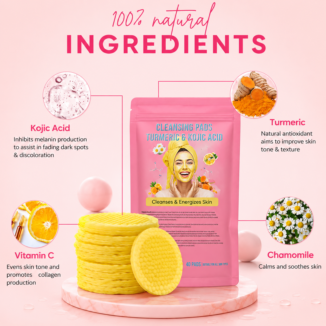 Kojic Acid & Turmeric Brightening + Dark Spot System