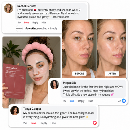 Bio Collagen Viral Face Mask 4Pcs