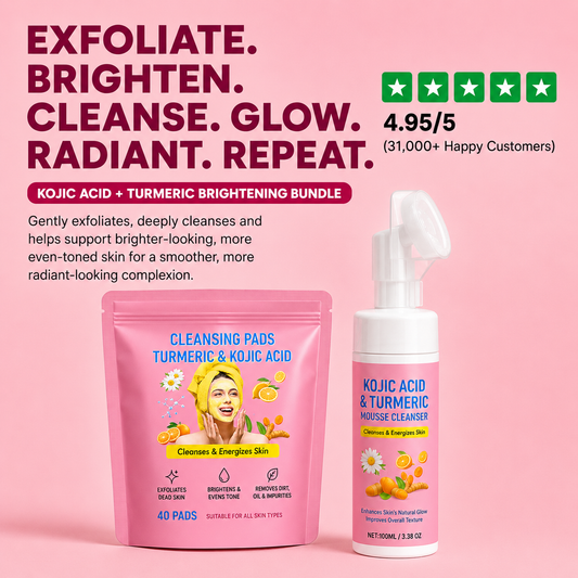 Kojic Acid & Turmeric Brightening + Dark Spot System