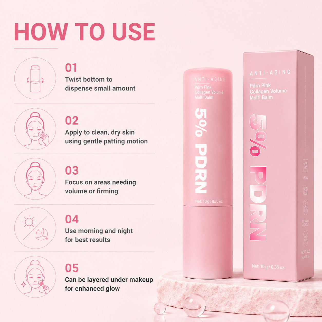 FREE PDRN Pink Collagen Volume Multi Balm