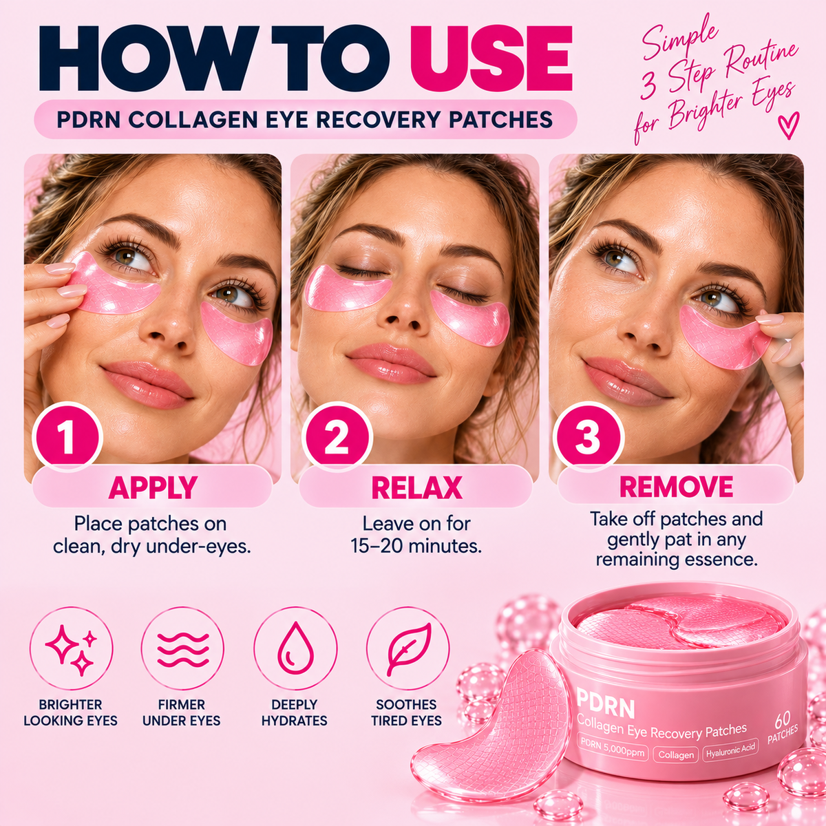 PDRN Collagen Eye Recovery Patches