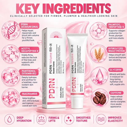 PDRN Volume Booster Shot™

Plumping Peptide Treatment