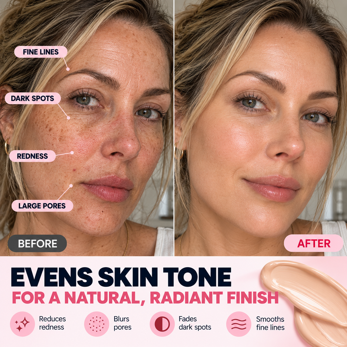 SkinPerfect 7-in-1 CC Serum Foundation Cream