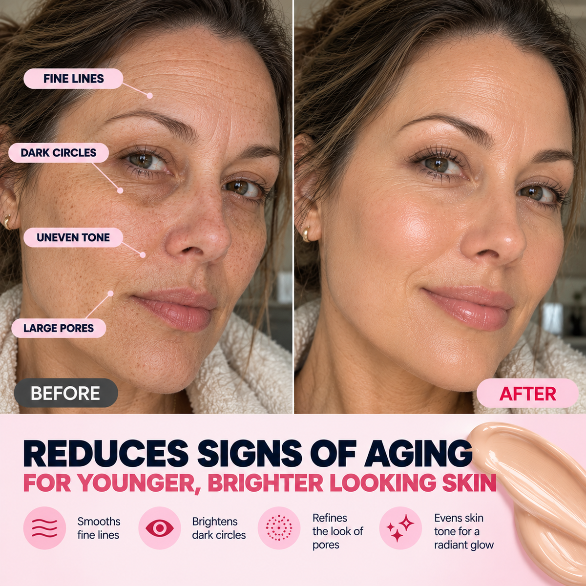 SkinPerfect 7-in-1 CC Serum Foundation Cream