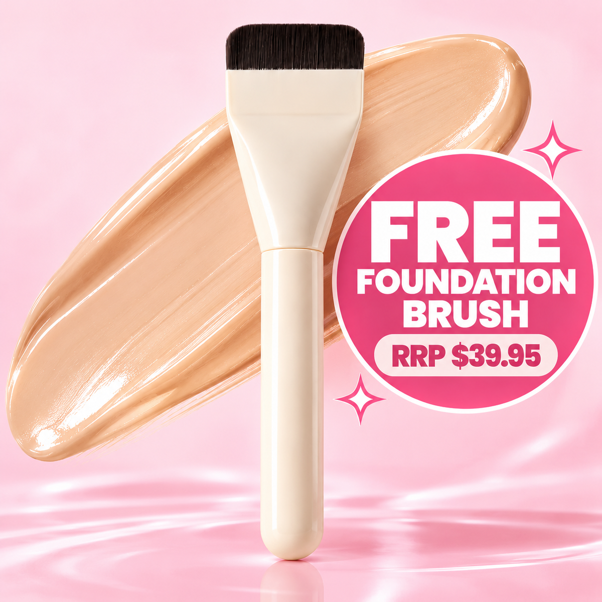 Glow SkinCo™ Flawless Finish Foundation Brush