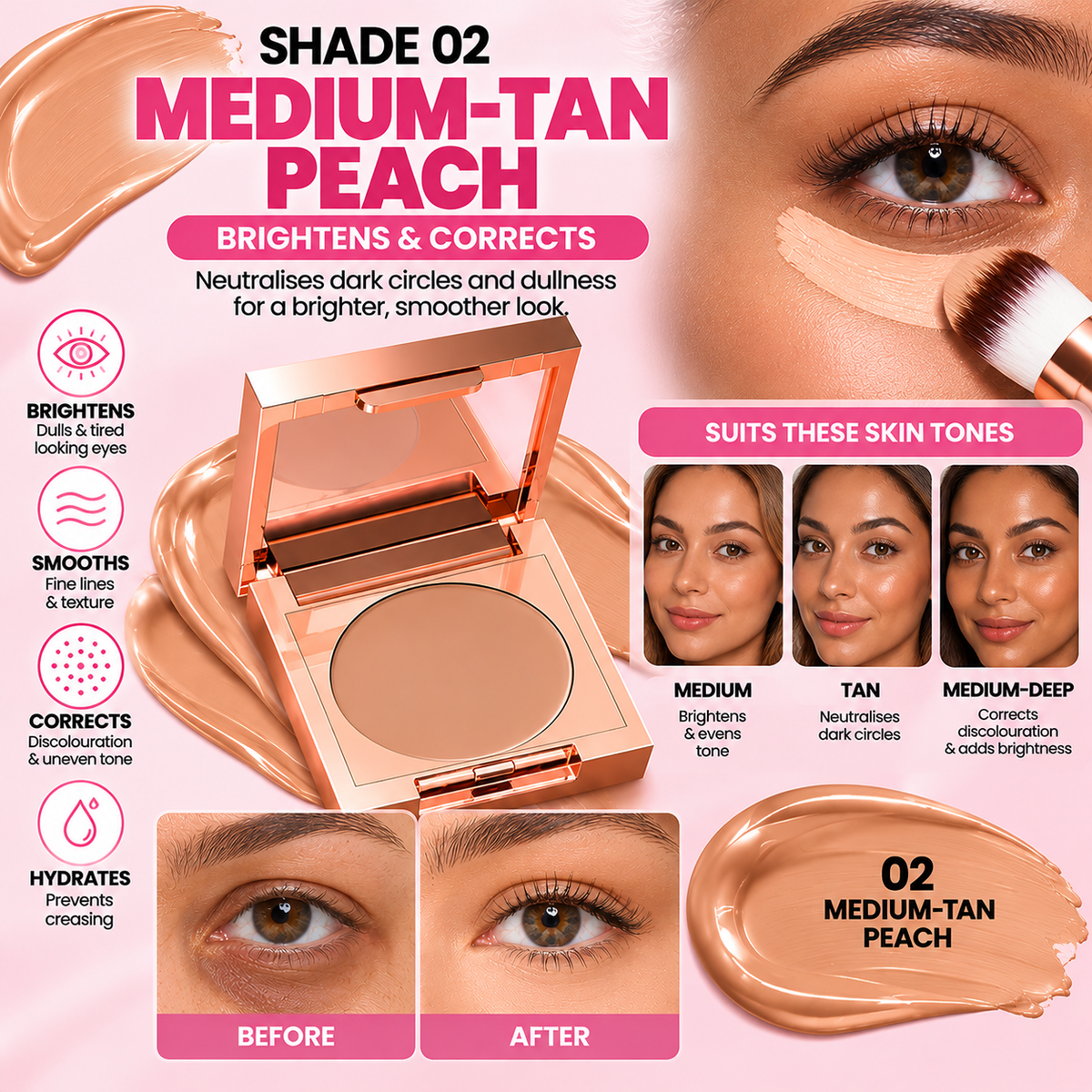 SkinPerfect CC Under-Eye Colour Correcting Concealer