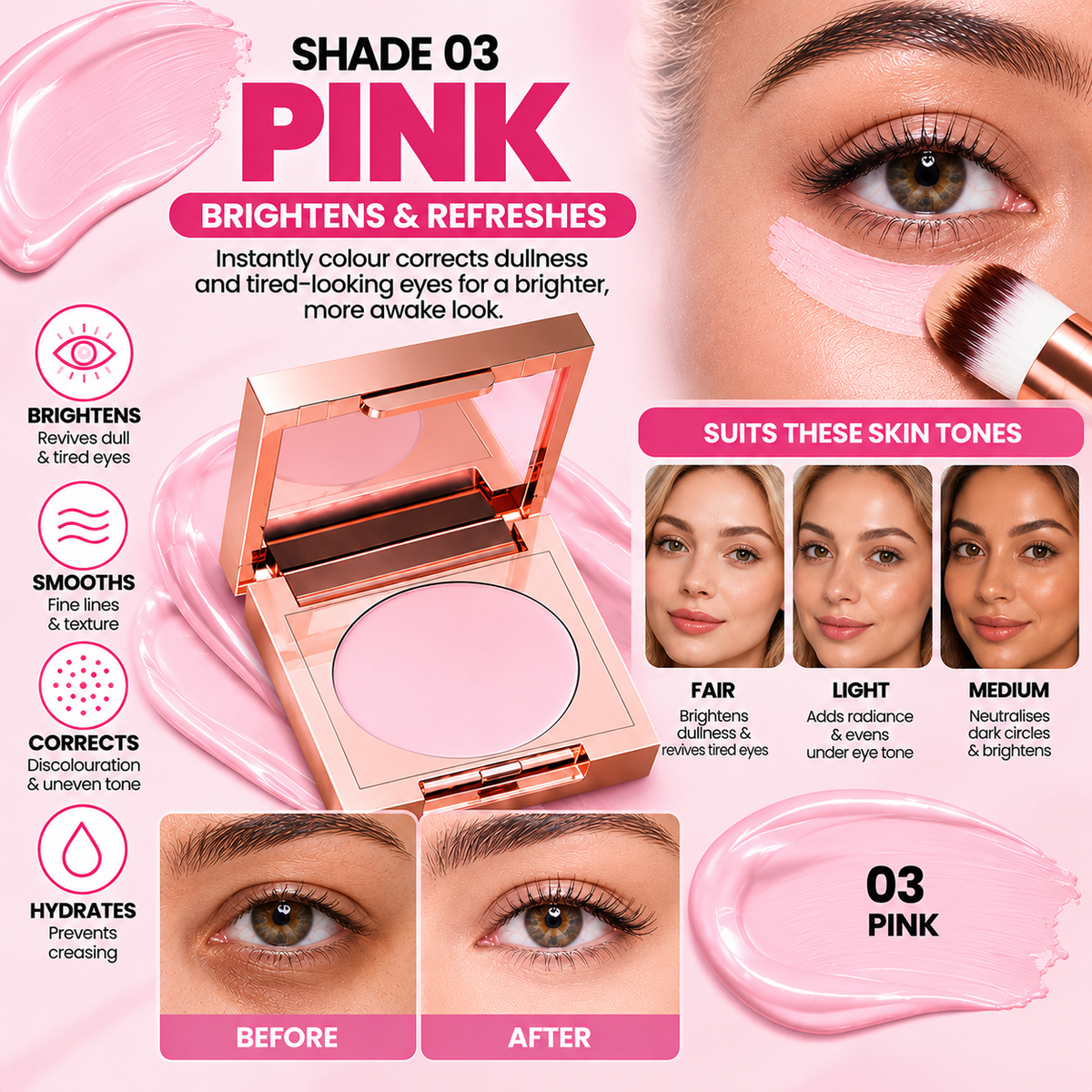 SkinPerfect CC Under-Eye Colour Correcting Concealer
