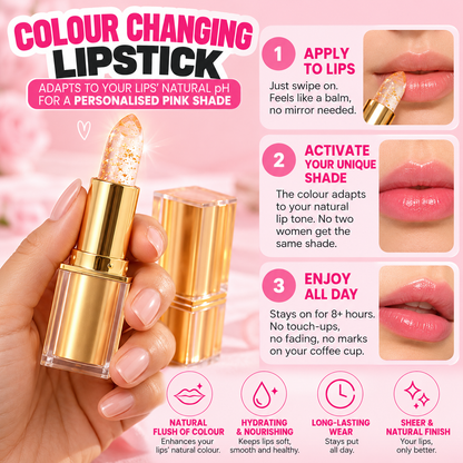 Colour Changing Lipstick