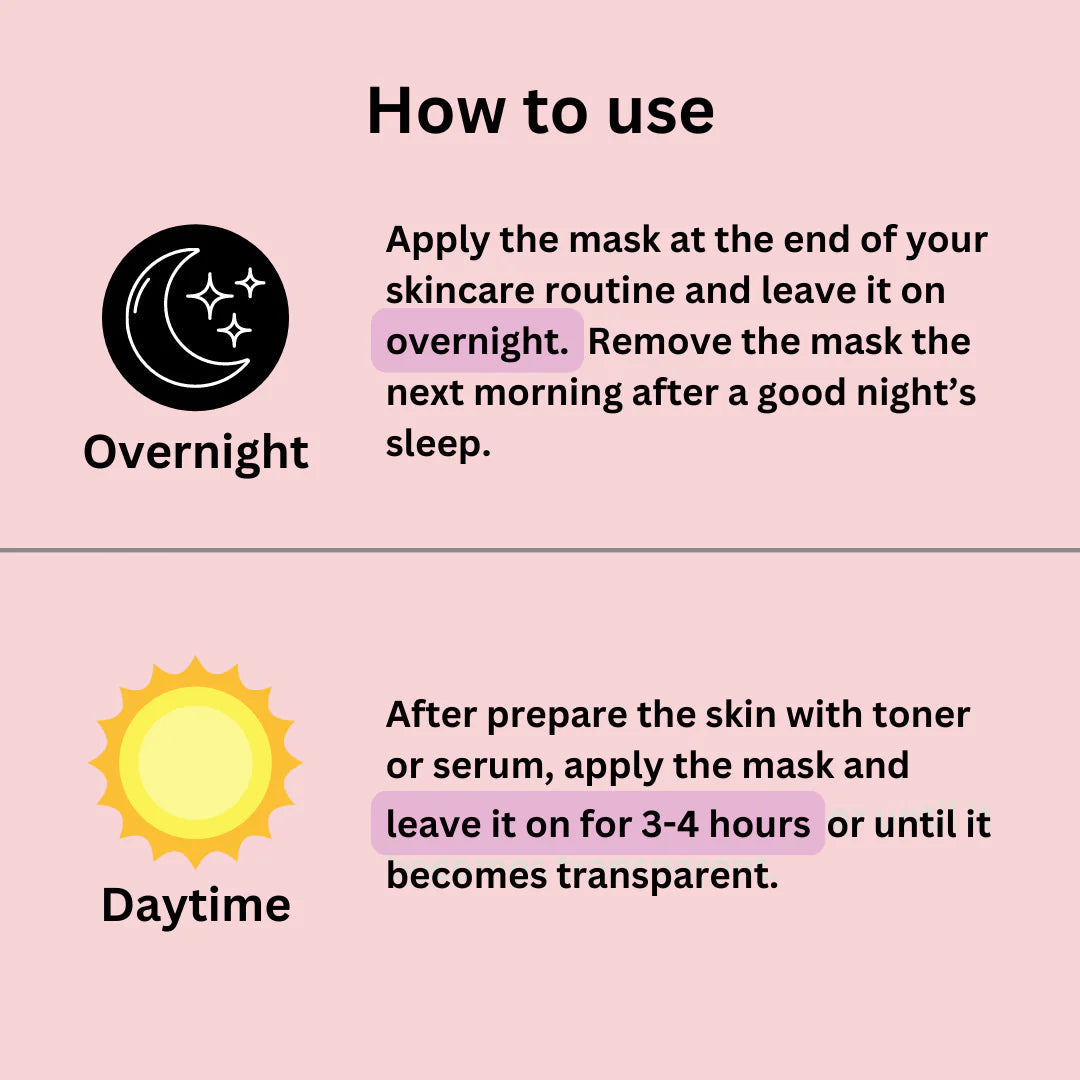 collagen mask how to use