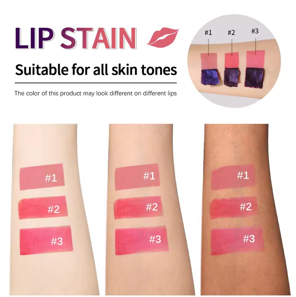 Peel Off Lip Stain Tint - Buy 1 Get 2 Free
