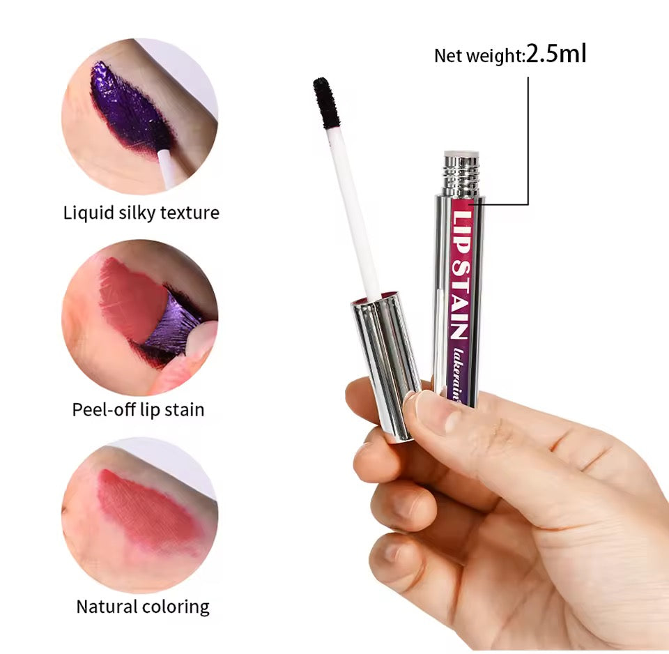 Peel Off Lip Stain Tint - Buy 1 Get 2 Free