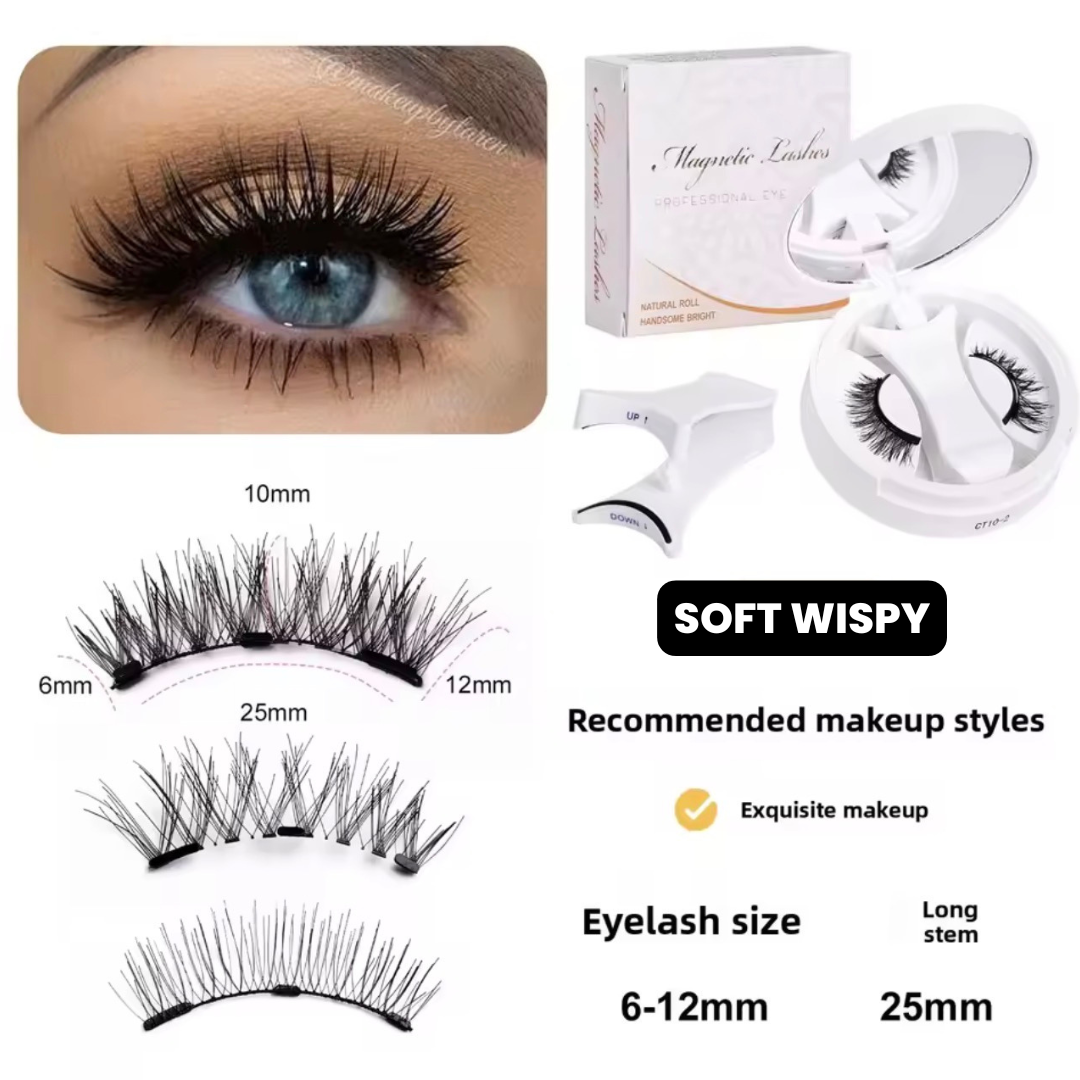 Glow SkinCo™ Magnetic Lashes With Applicator