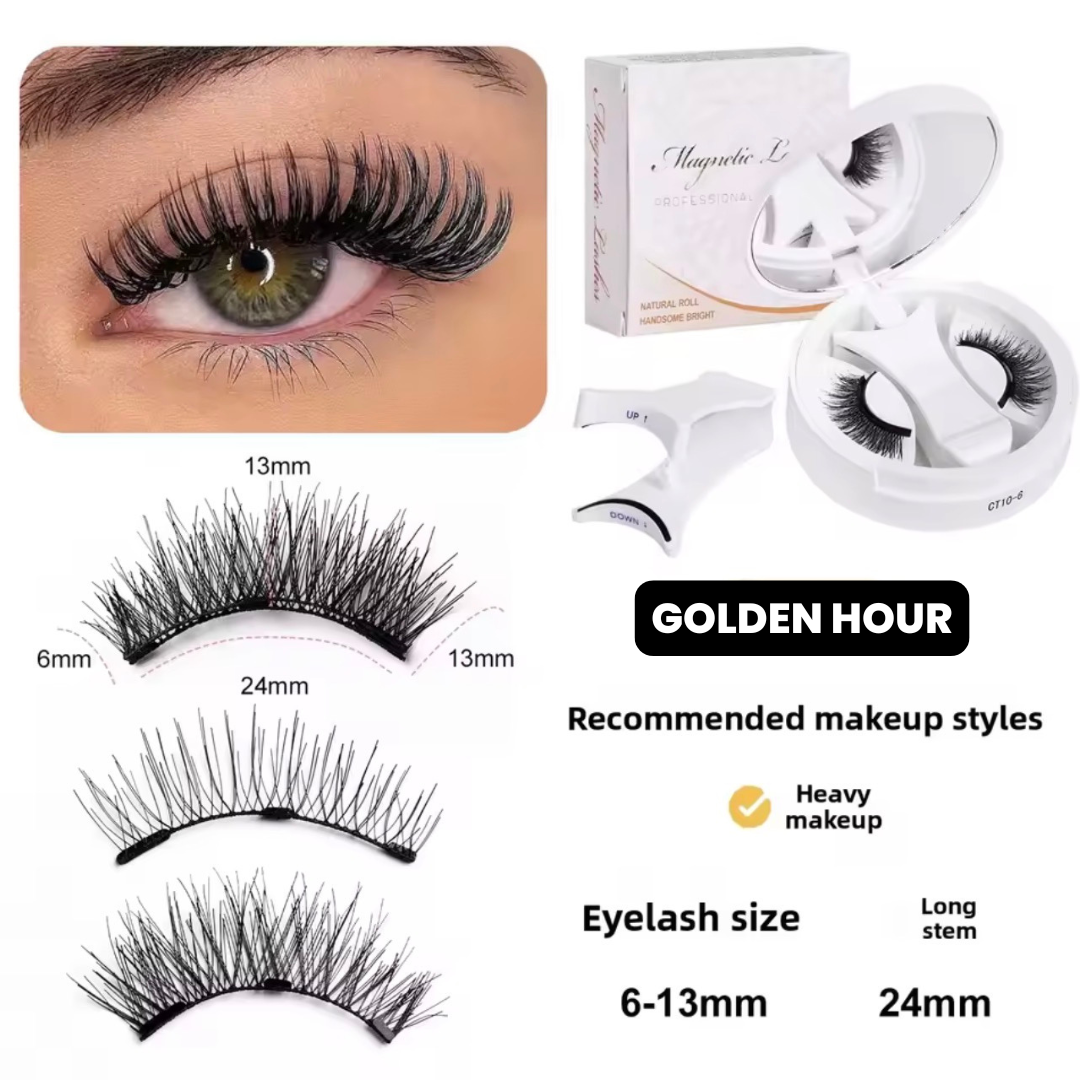 Glow SkinCo™ Magnetic Lashes With Applicator