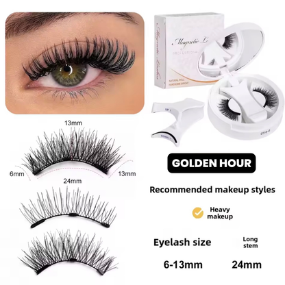 Glow SkinCo™ Magnetic Lashes With Applicator