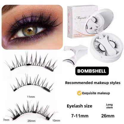 Glow SkinCo™ Magnetic Lashes With Applicator