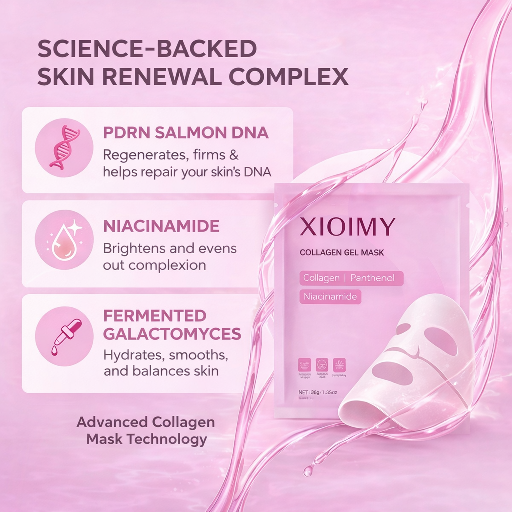 Salmon DNA PRN Collagen Gel Masks 5Pcs