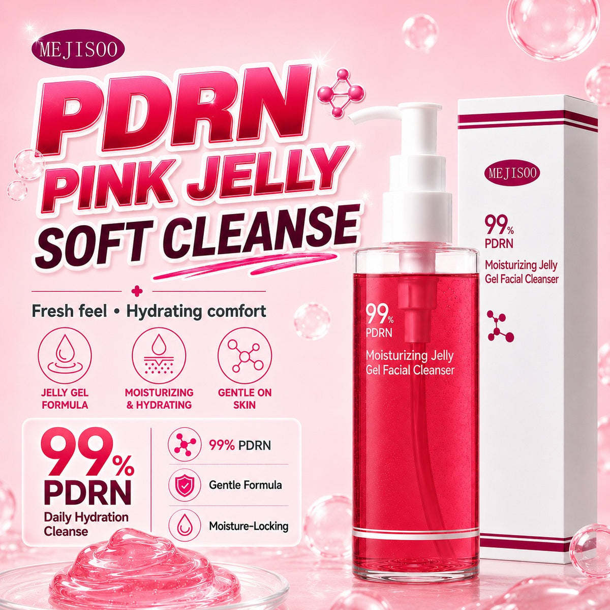 PDRN Pink Jelly Hydrating Cleanser