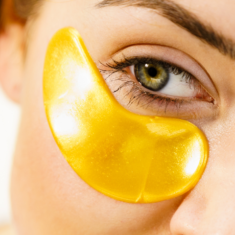 5Pc 24K Gold & Collagen Crystal Eye Mask