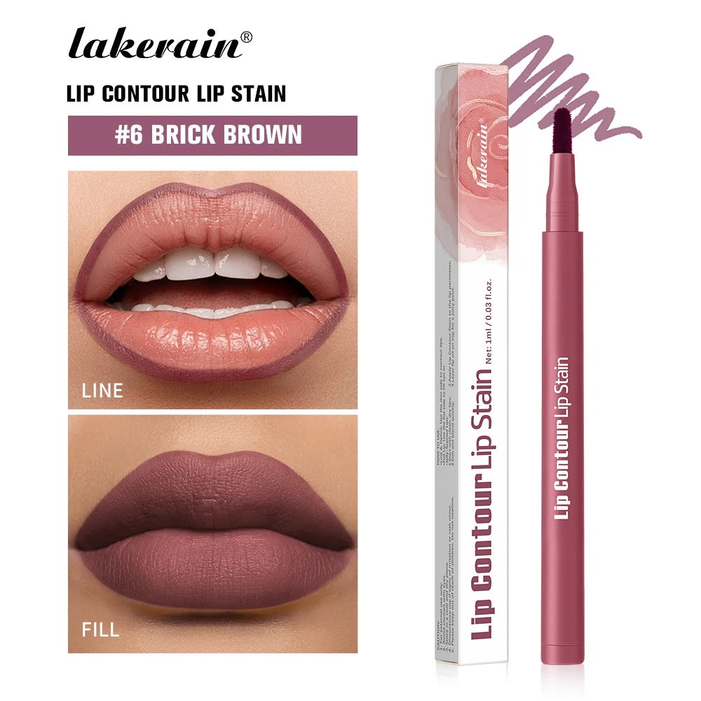 Glow SkinCo™ 2-in-1 Lip Liner Contour Stain Pen