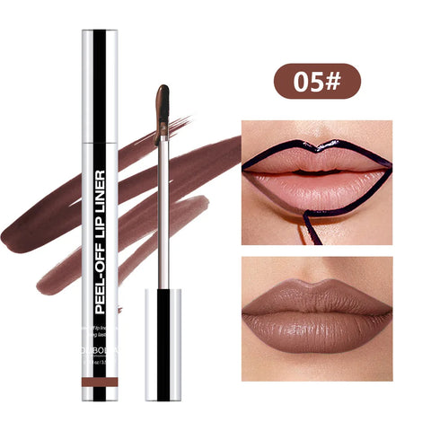 lip stain peel off Taupe Nude