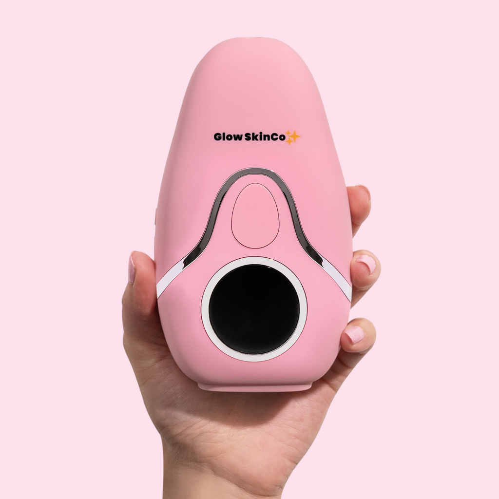 Ice Cooling IPL Hair Removal Device 999 999 Flashes Pink